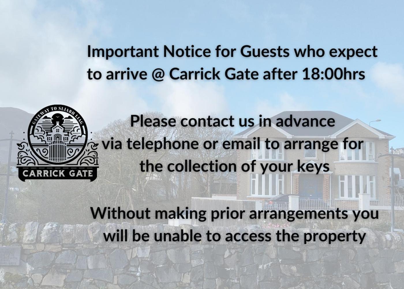 Carrick Gate Hotel Luaran gambar